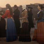 campament a la platja